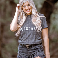 Legendary Tee, Charcoal