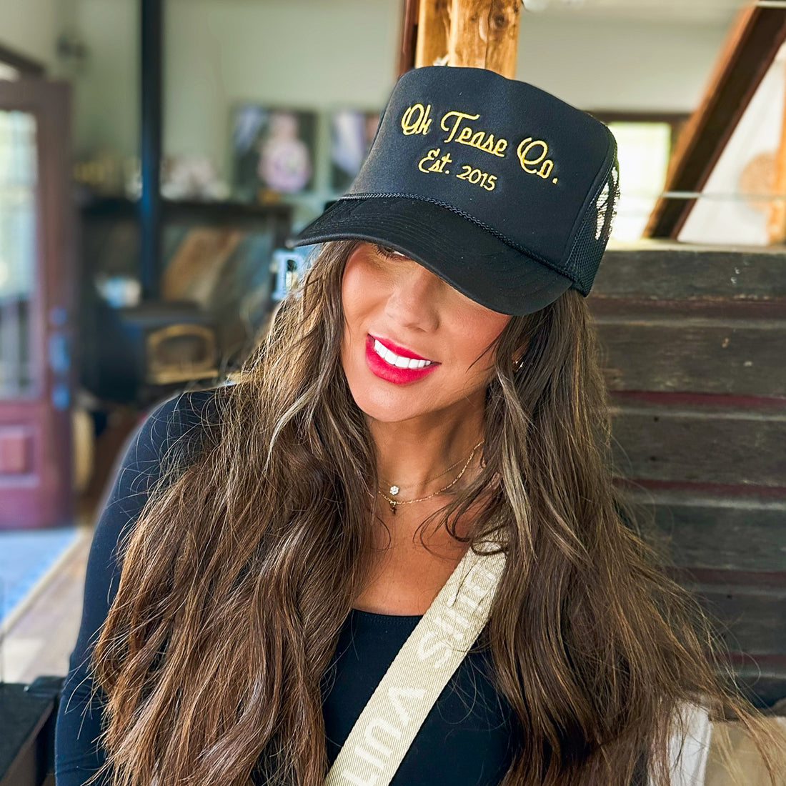 New Vintage OK TEASE CO hat