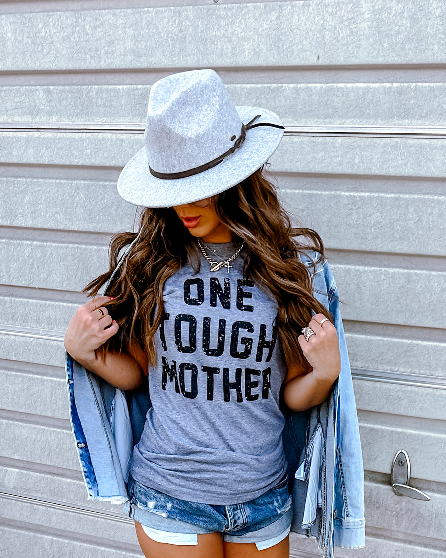 New Arrival One Tough Mother Gray…