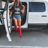 *New Arrival* Black Cool it Cowboy Tee