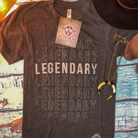 Legendary Tee, Charcoal