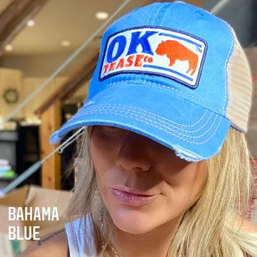 OKT Patch Hat - Bahama Blue - Wholesale
