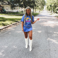 Outsider Tee, Mystic Blue