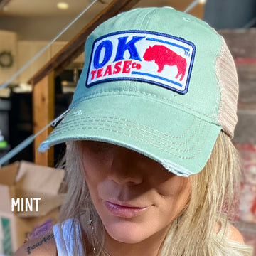 OKT Patch Hat - Mint - Wholesale