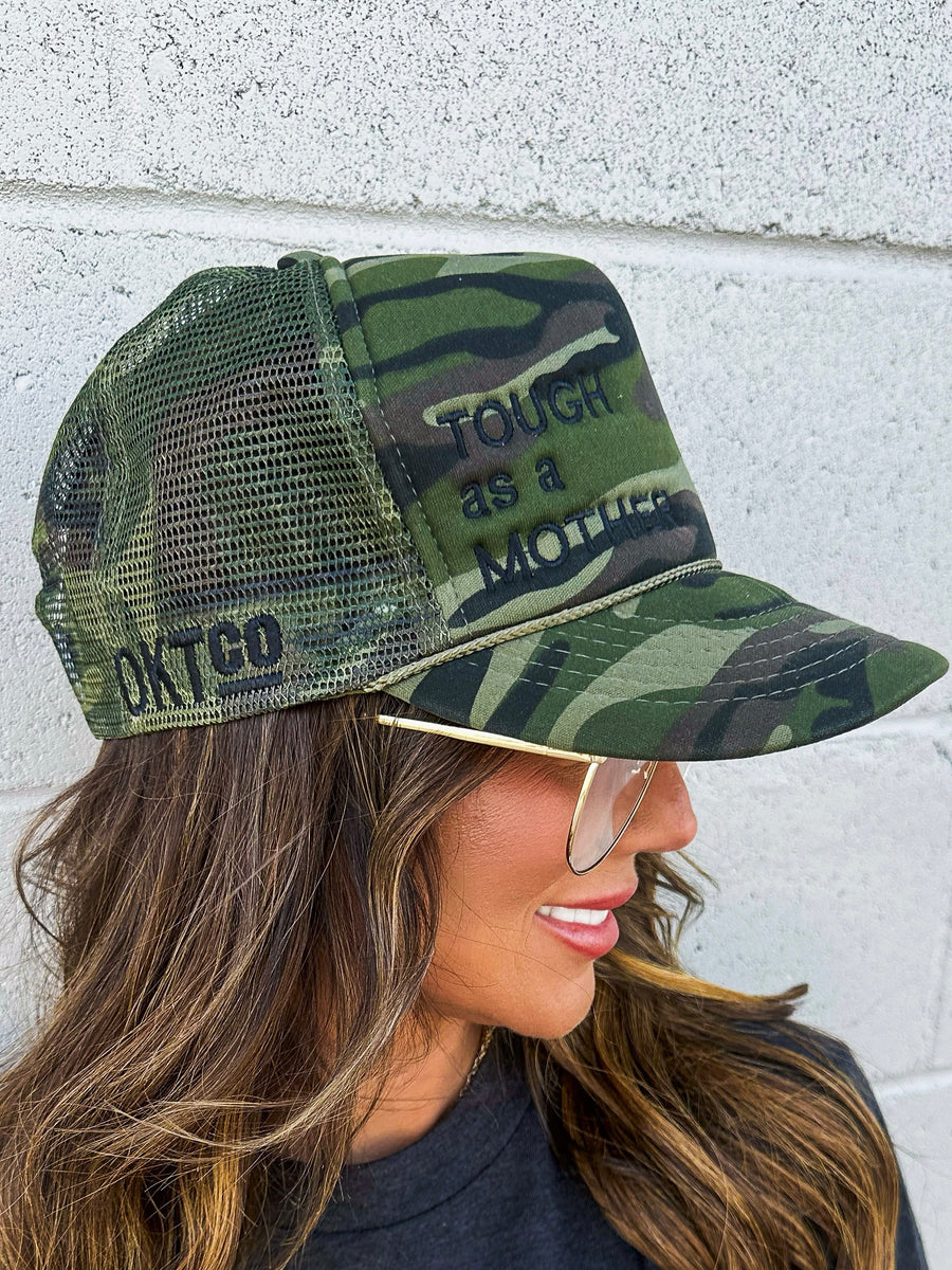 New Arrival Tough as a Mother Trucker Hat 𝐑𝐄𝐒𝐓𝐎𝐂𝐊𝐄𝐃