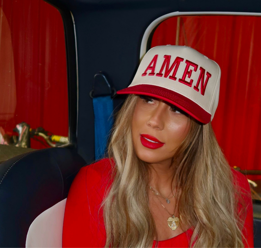 New Arrival AMEN TRUCKER HAT-April 15th