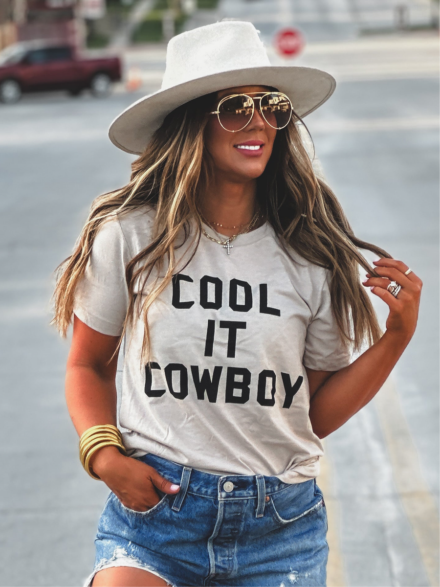 NEW ARRIVAL Cool it Cowboy Tee