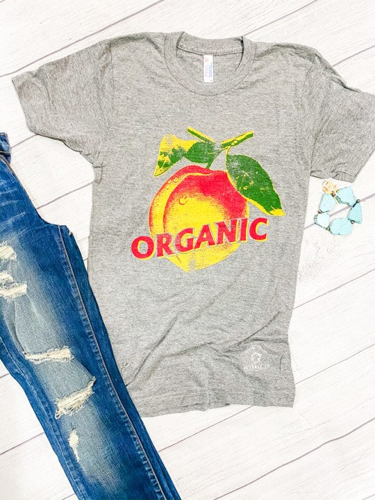 Organic Tee, Gray